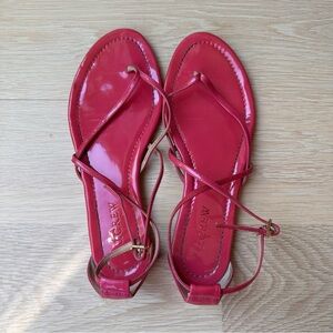 J.CREW - WOMEN'S PINK SANDALS - SIZE 8